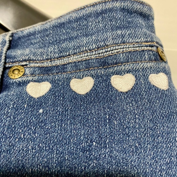 USED JONES JEANS MINI SKIRT - Picture 4 of 9